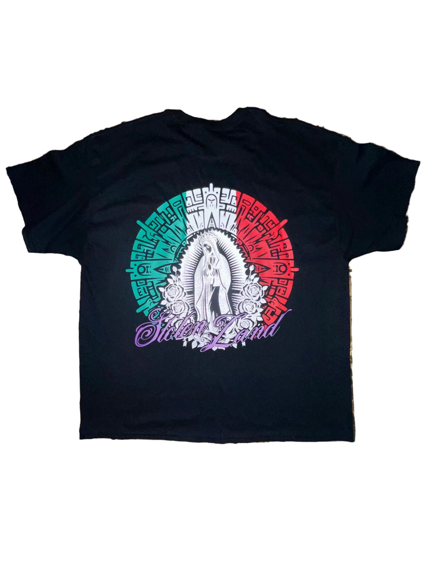 Stolen land front and back T-shirt