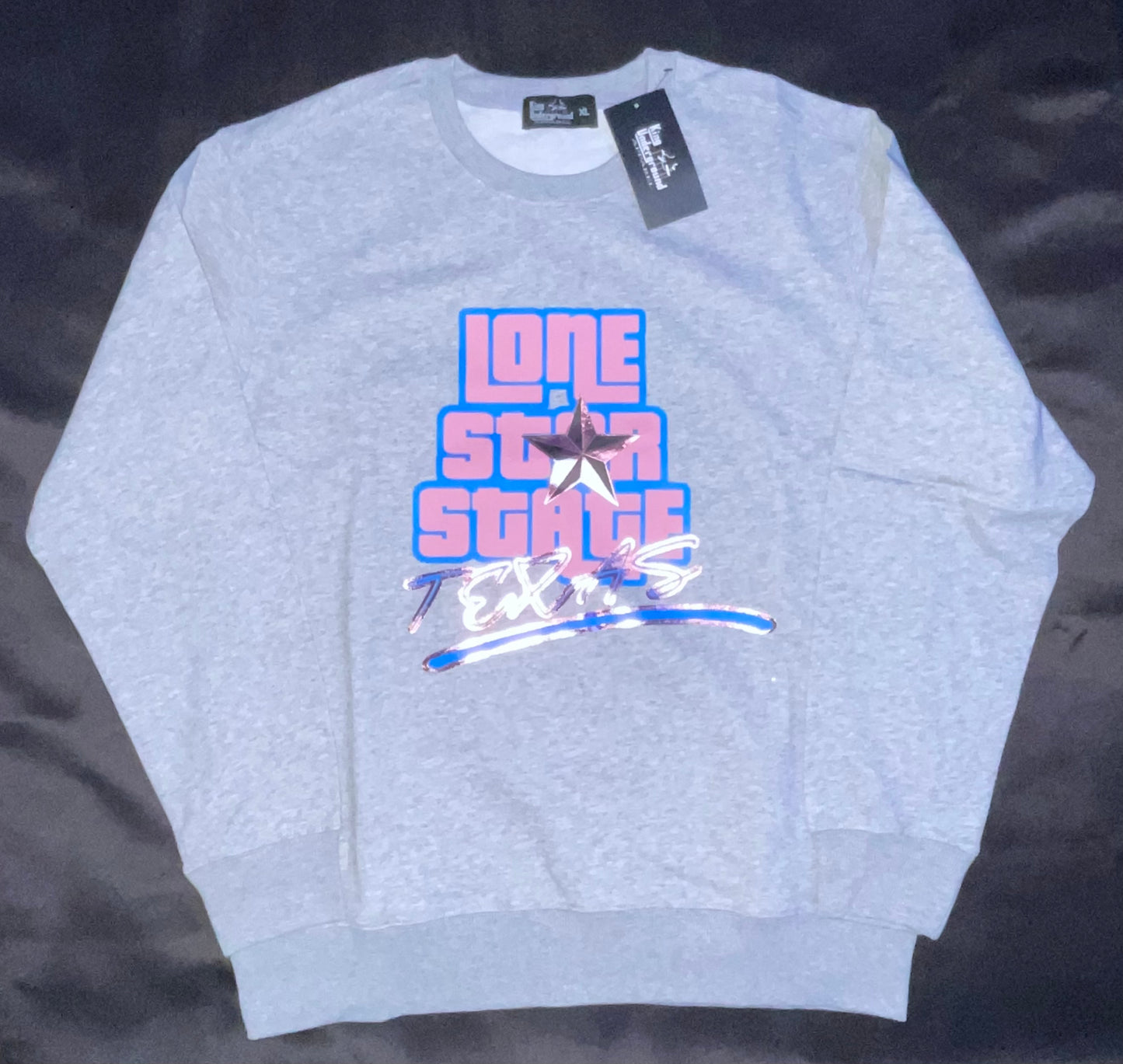 Official King Underground Lone Star State Texas (Vice City) Women’s Crewneck