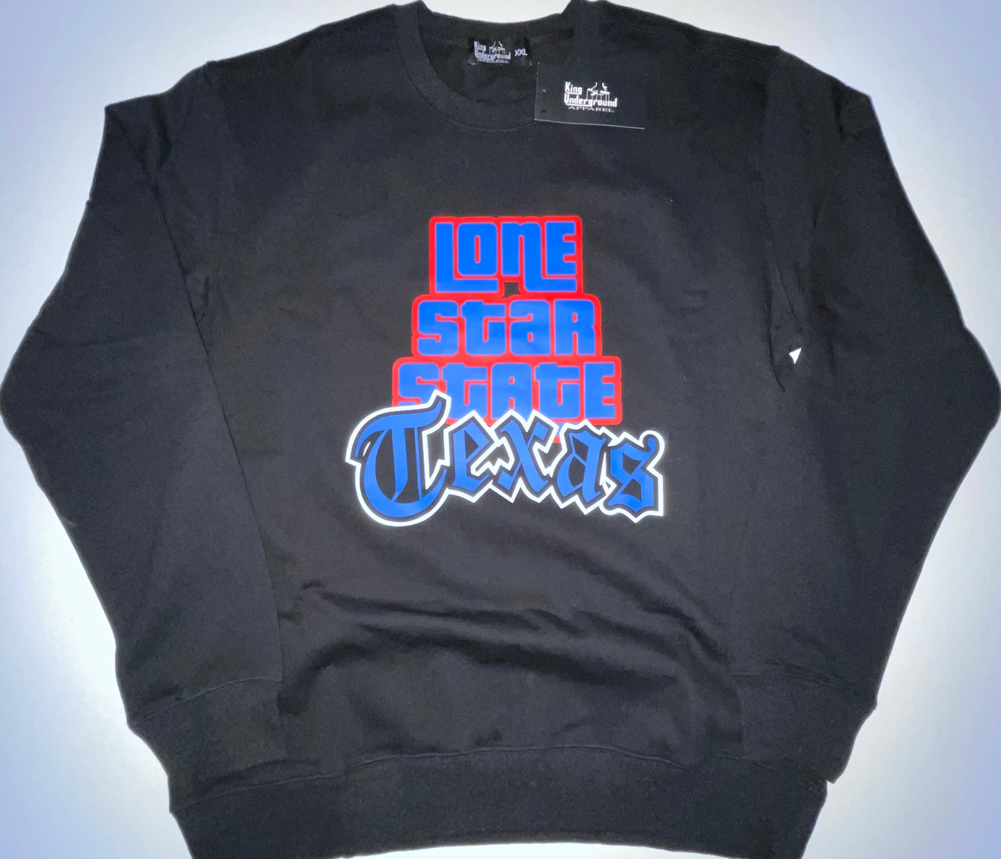 Official King Underground Lone Star State Texas Crewneck