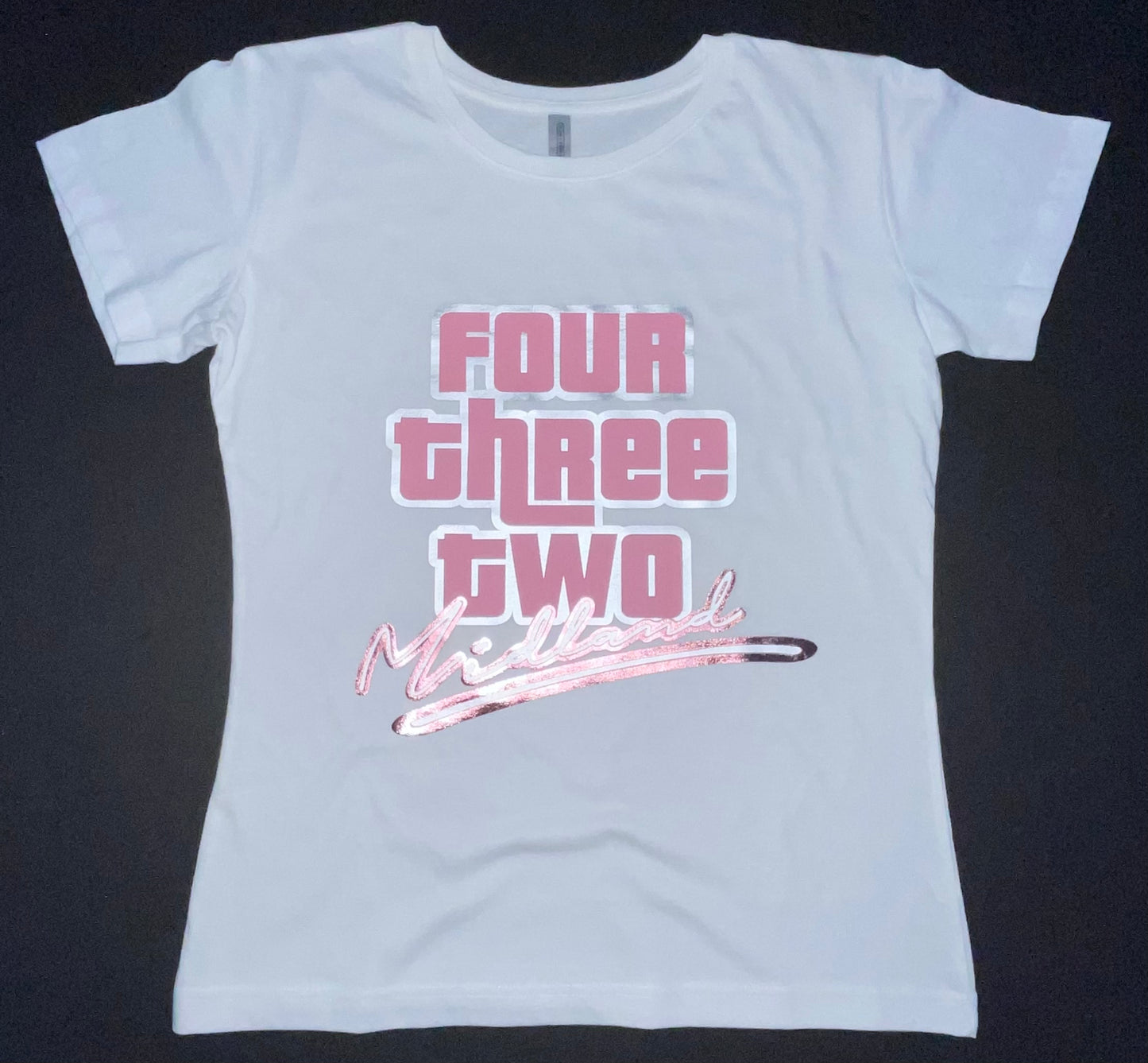 W. I. F. Midland Women’s Fitted T-Shirt
