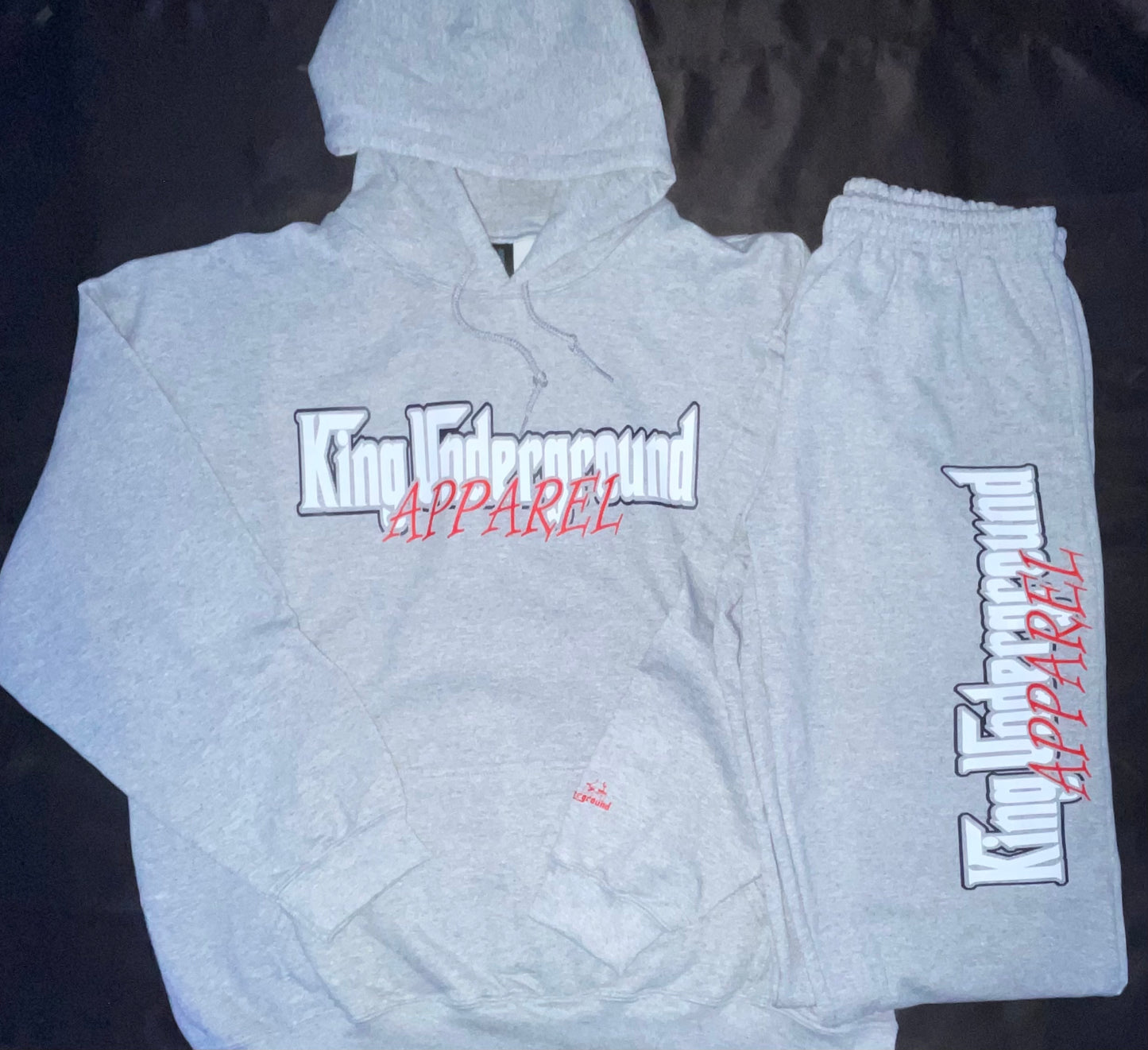 King Underground Apparel Hoodie and Sweatpants Set