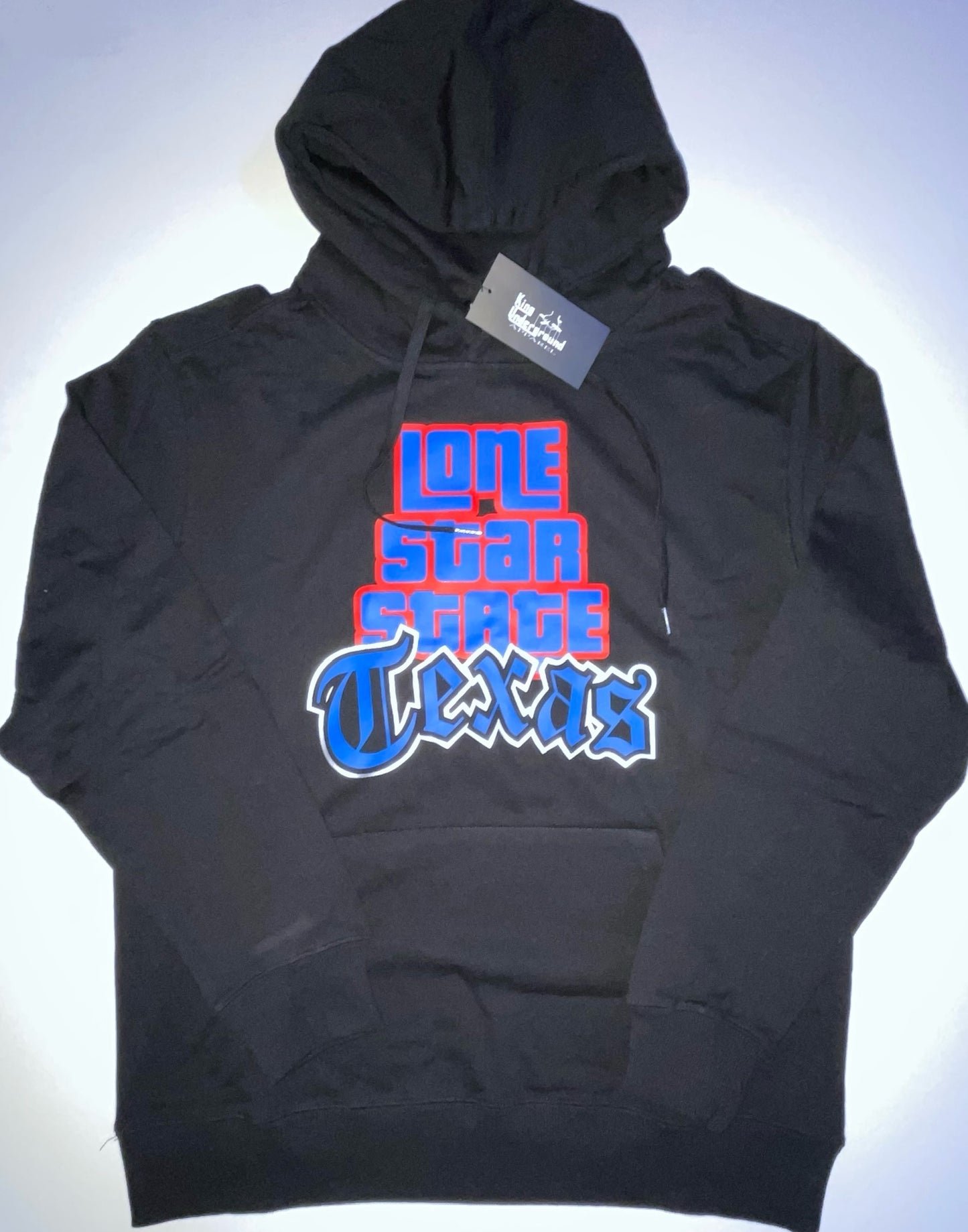 Official King Underground Lone Star State Texas Hoodie