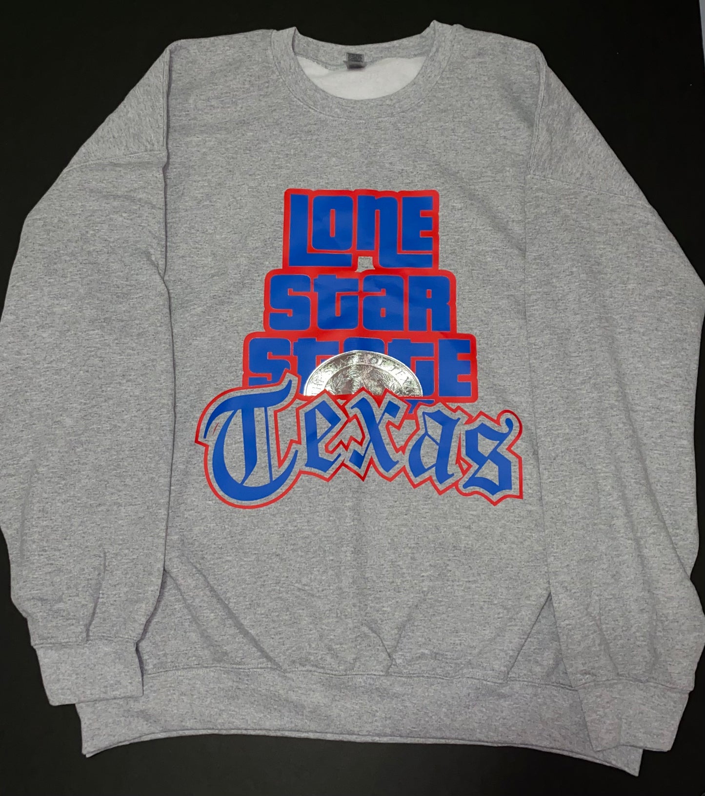 Lone Star State Seal TEXAS Crewneck
